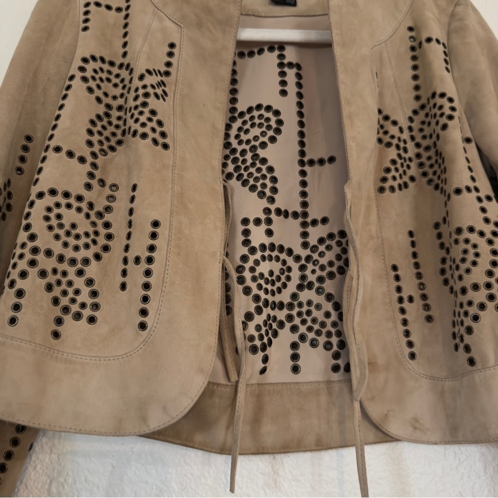 Theory Vintage leather jacket - Picture 5 of 9